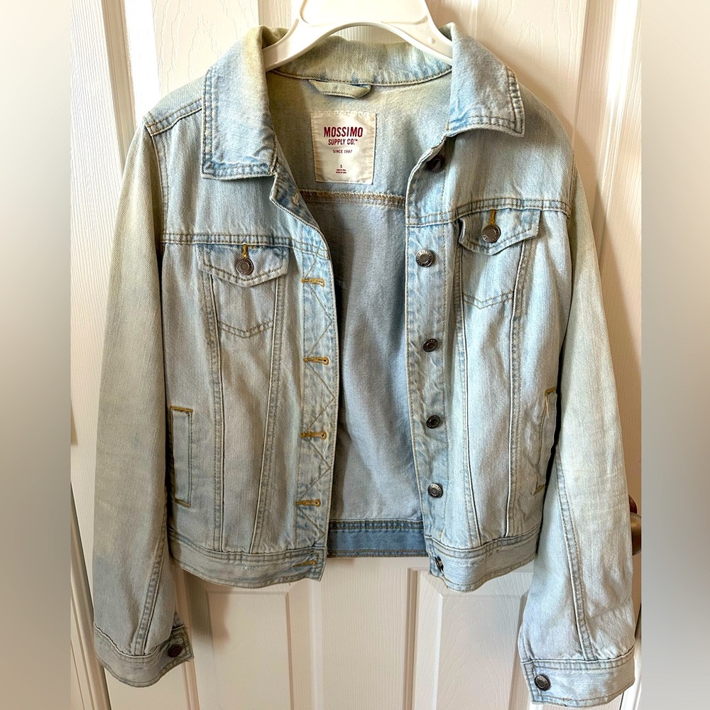 Distressed Jean Jacket